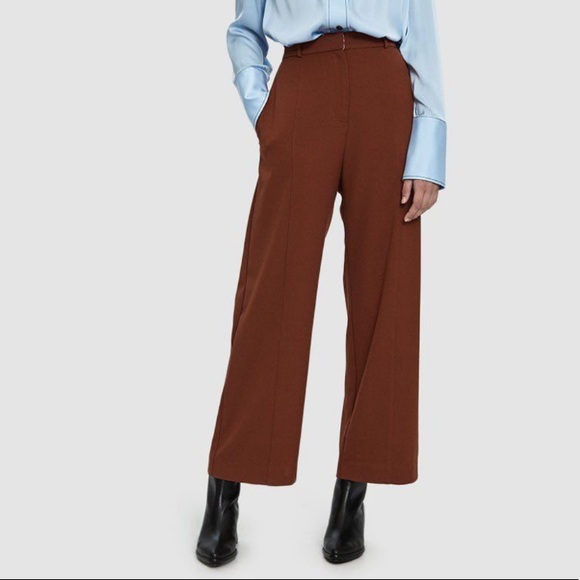 SOLD - Mijeong Park Front Seam Wide Leg Trousers - Picture 5 of 7